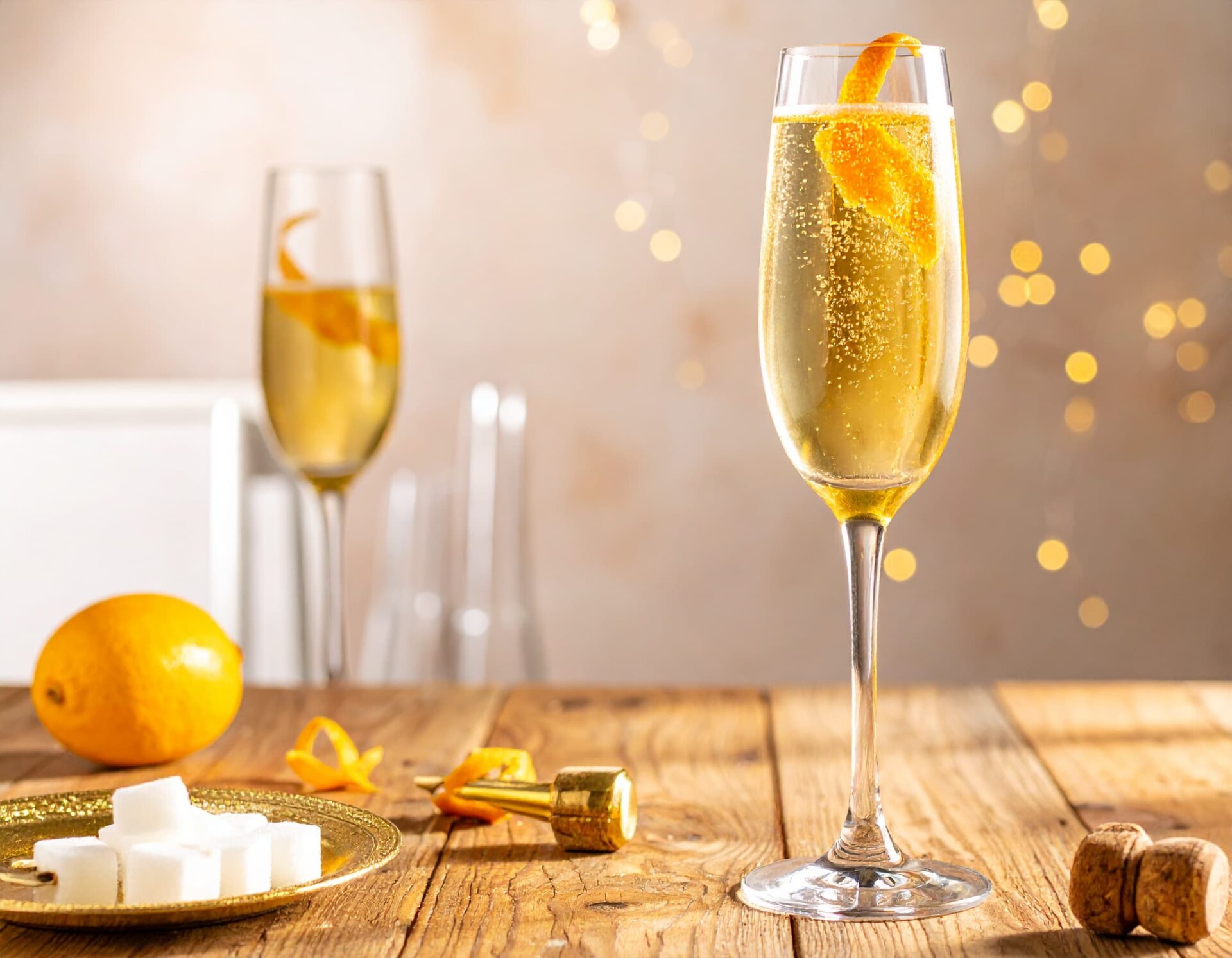 Champagne cocktail