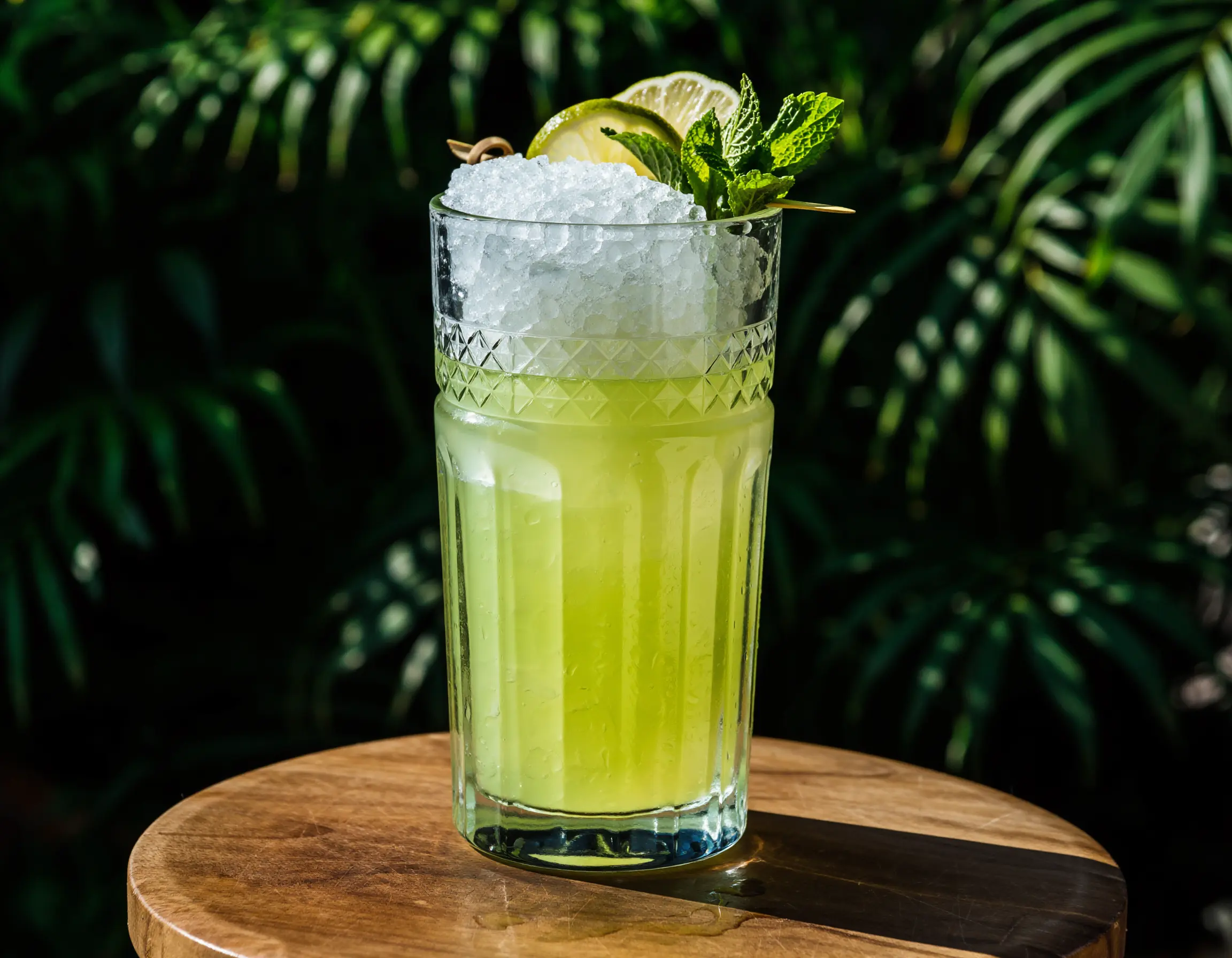 Chartreuse swizzle