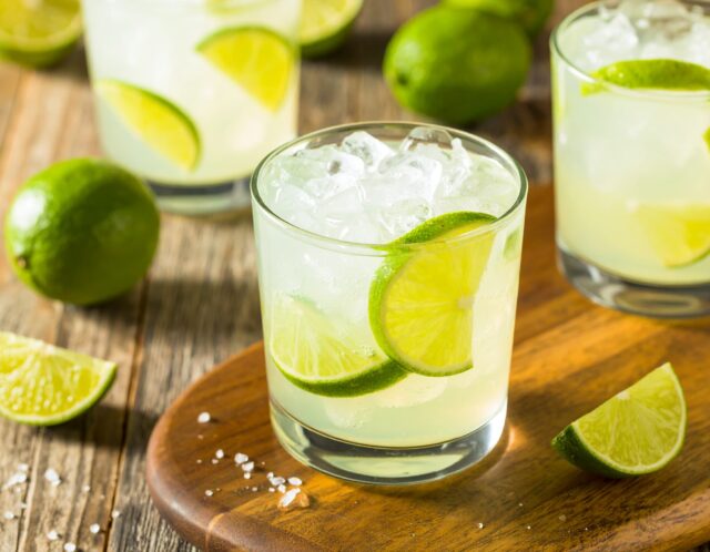 Fresh caipirinha